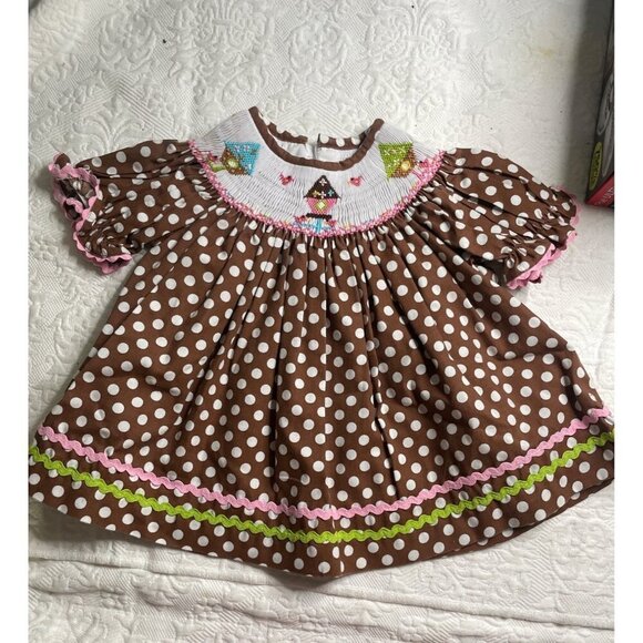 Cukees Smocked Dress Size 12m
